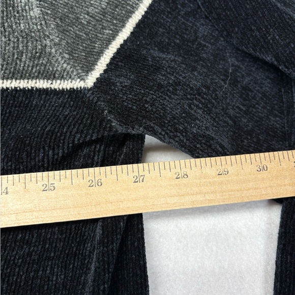 Alexander Lloyd Textured Knit Sweater Pullover Black Gray 3XLT Silk Wool Blend - Picture 7 of 10